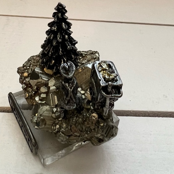 Mini Pyrite Figure of a Montana Miner - Picture 3 of 11